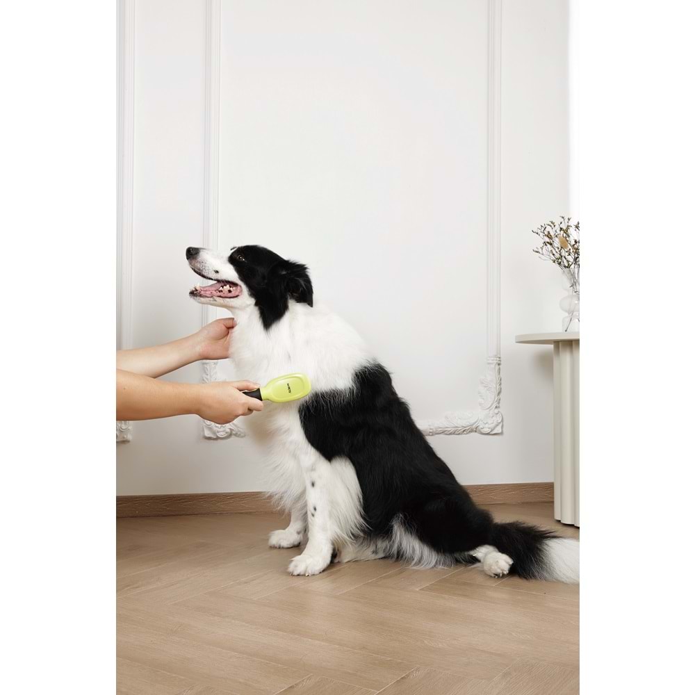 60107199 M-PETS CLICK AND GROOM KEDİ ve KÖPEK MASAJ UCLU FIRÇA