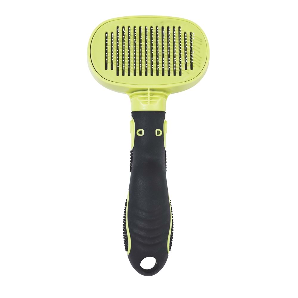 60107299 M-PETS CLICK AND GROOM KEDİ ve KÖPEK BASMALI MASAJ UCLU FIRÇA