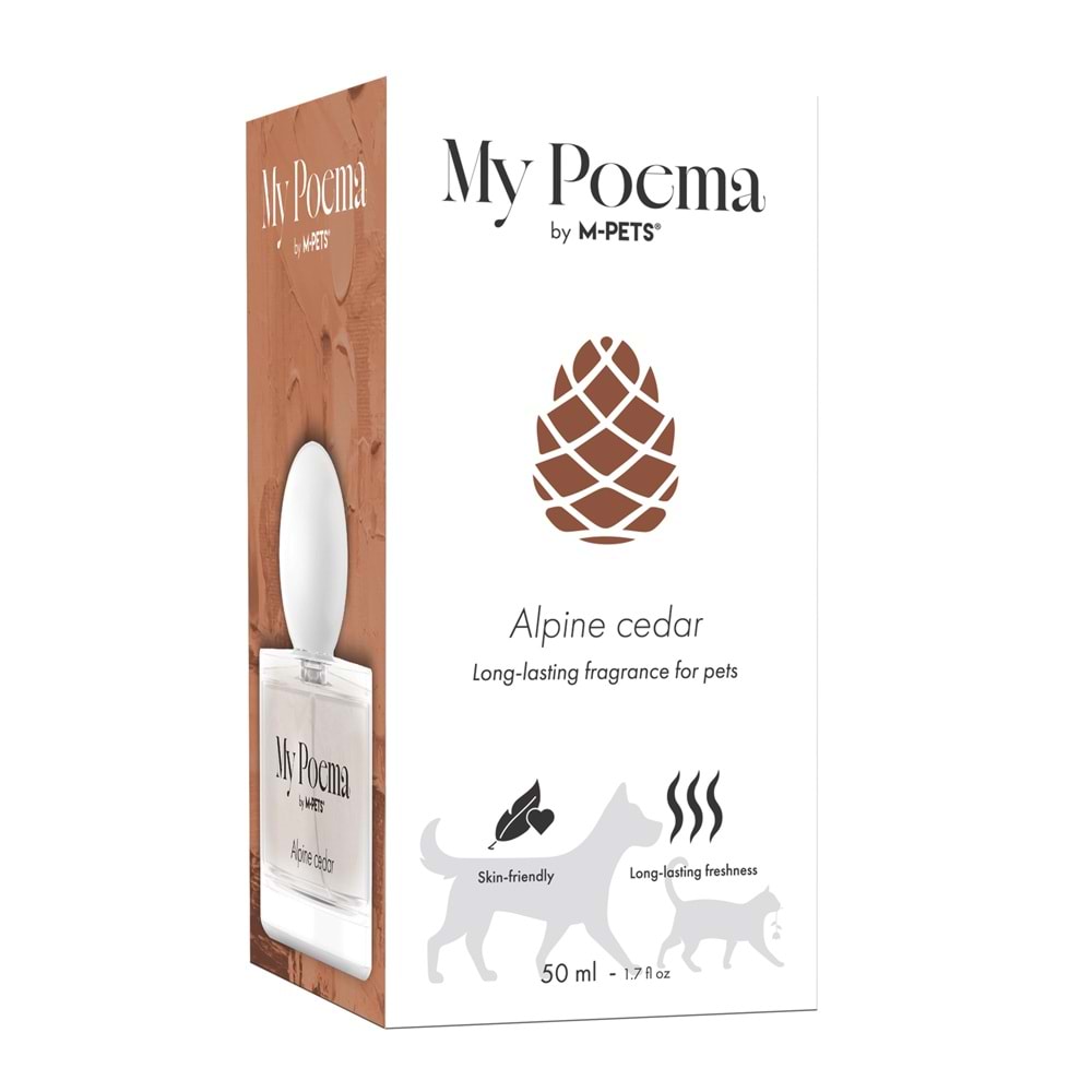 60112699 M-PETS MY POEMA ALPİNE CEDAR KEDİ ve KÖPEK PARFÜMÜ 50ML