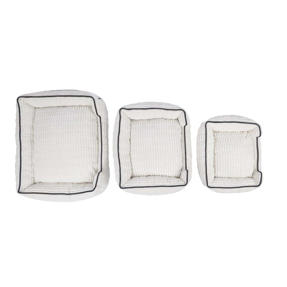 60301899 M-PETS WARM HUG YATAK (L) WHİTE