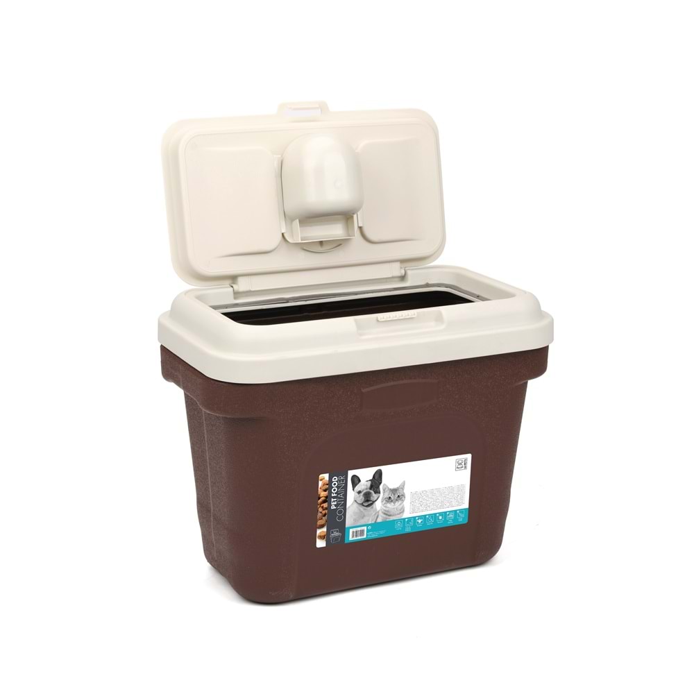 60500014 M-PETS CONTAINER MAMA SAKLAMA KOVASI 4,5KG BROWN