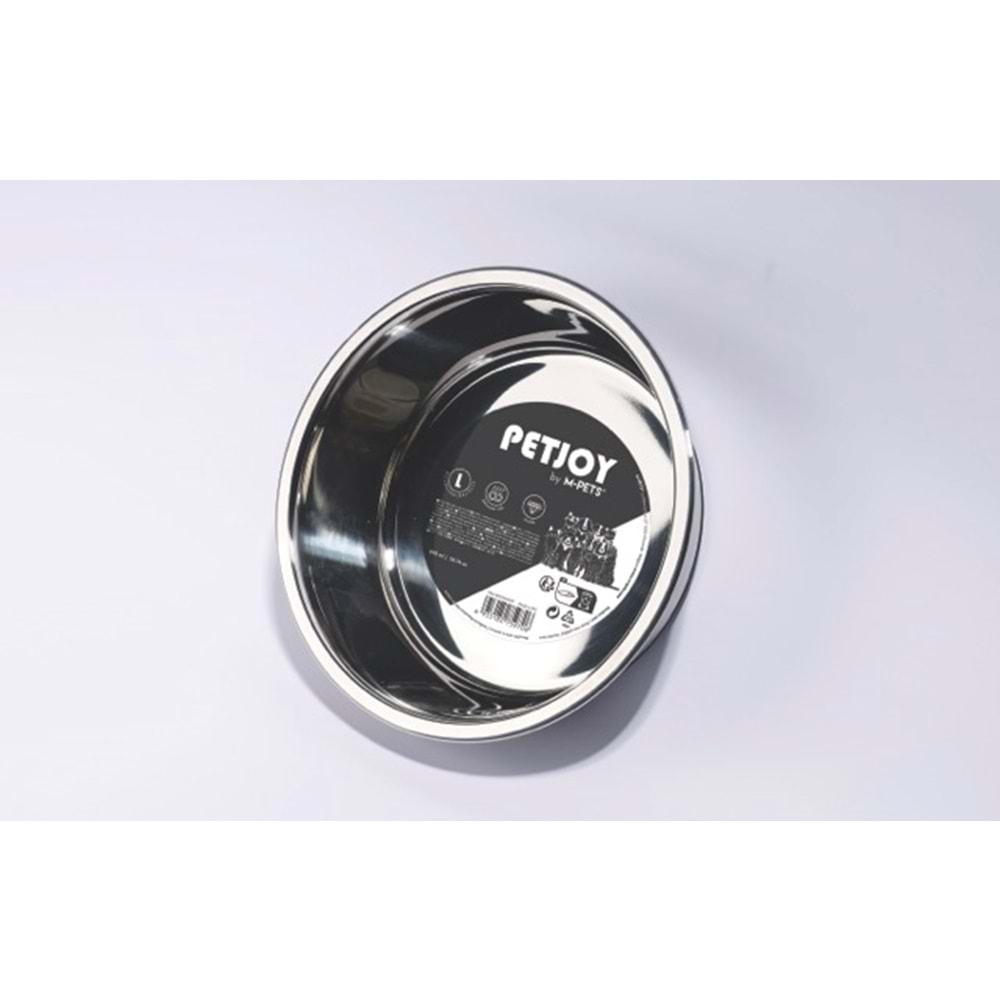 60566099 M-PETS PETJOY CATFAMİLY ÇELİK MAMA KABI (L) 1650ML