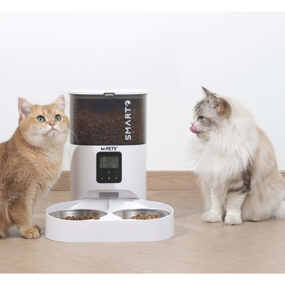60567999 M-PETS SMARTO M700-M800 OTOMATİK MAMA KABI İÇİN 2Lİ MAMA KABI