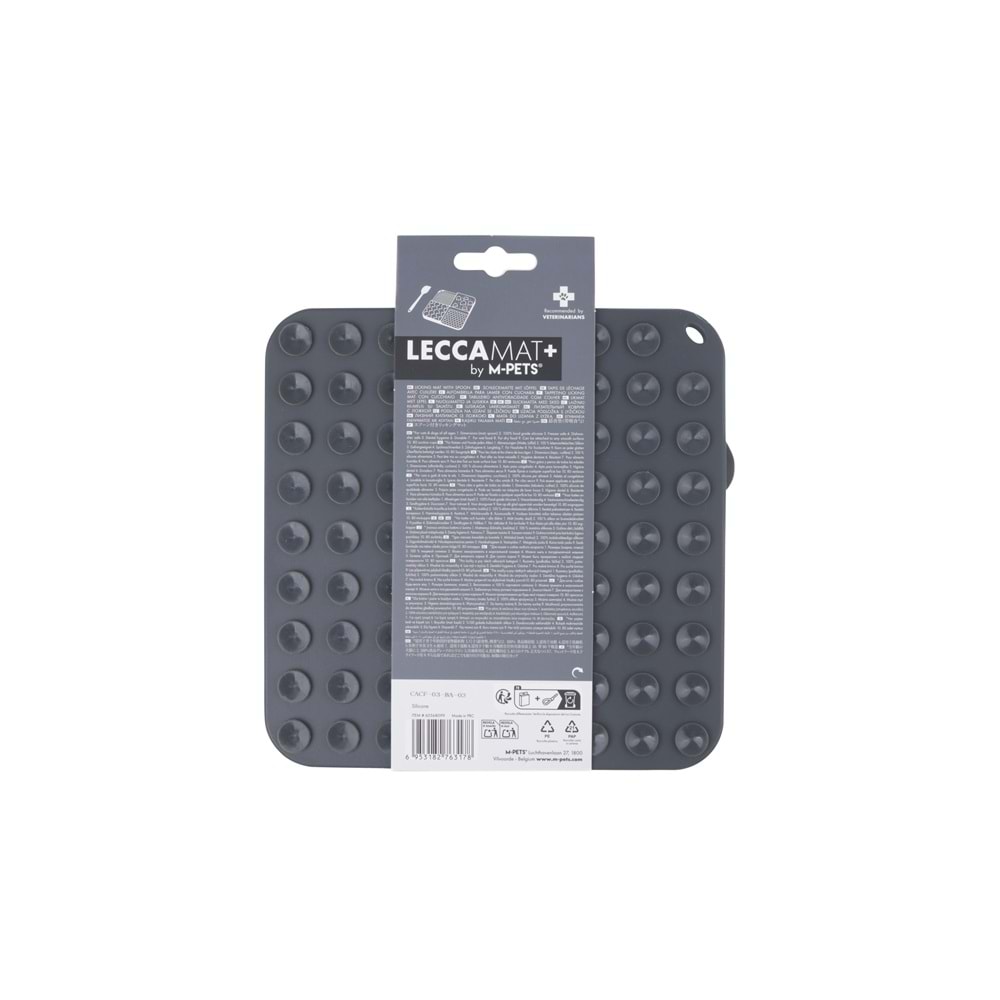 60568099 M-PETS LECCA SIVI ÖDÜL MATI KAŞIKLI SET BLACK (M)