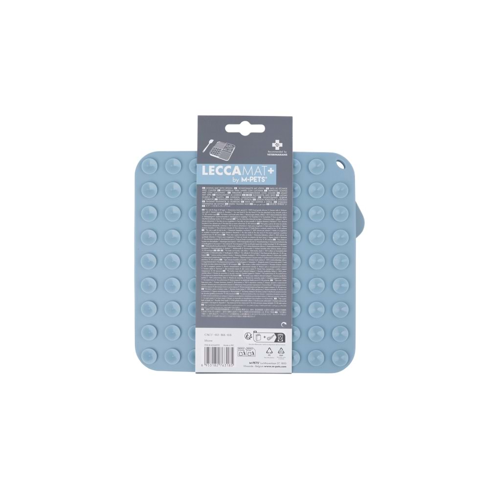 60568199 M-PETS LECCA SIVI ÖDÜL MATI KAŞIKLI SET BLUE (M)