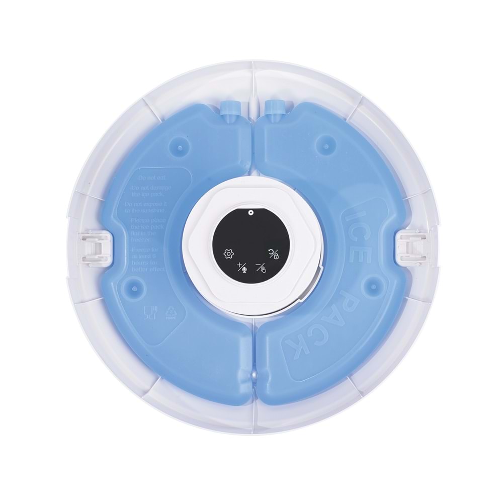 60568699 M-PETS SMARTO M900 SOĞUTUCULU OTOMATİK MAMA KABI 6 BÖLMELİ