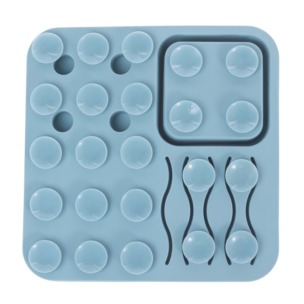60569917 M-PETS LECCA PRO 4İN1 YAVAŞ BESLENME ve YALAMA MATI BLUE