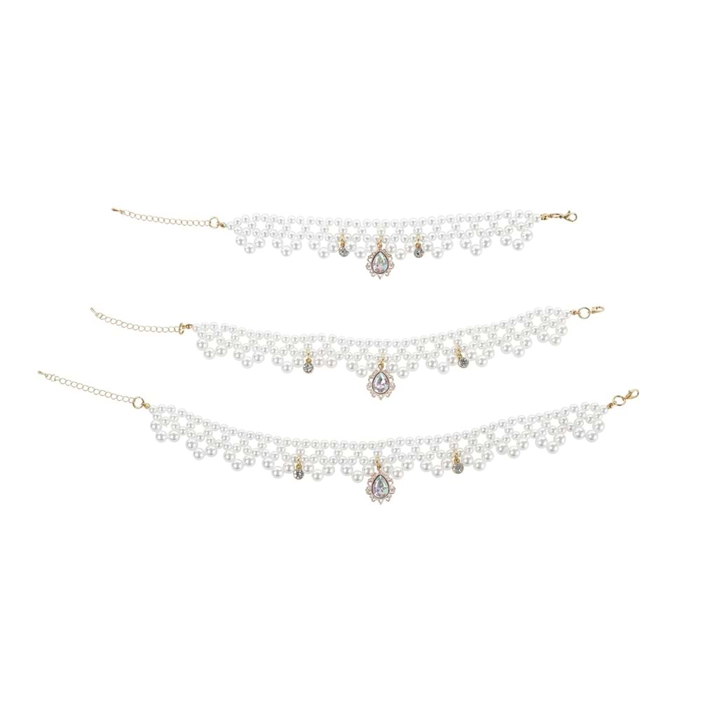 60802199 M-PETS GLAM PRESTİGE AKSESUAR WHİTE JEWEL (M)