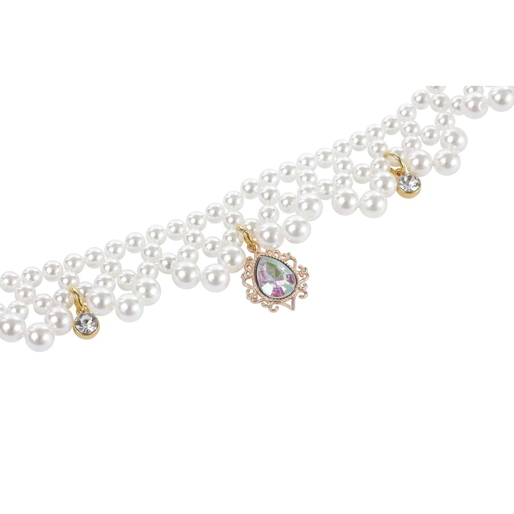 60802299 M-PETS GLAM PRESTİGE AKSESUAR WHİTE JEWEL (L)