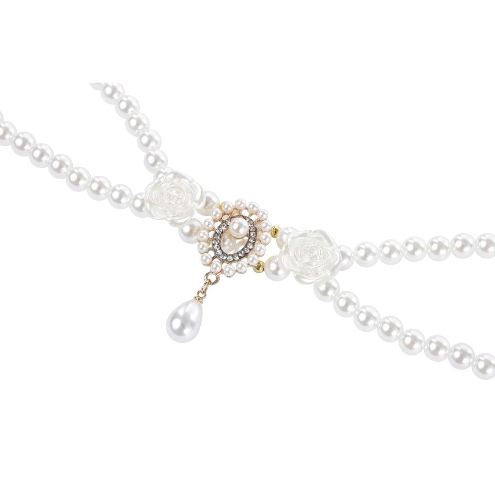 60803699 M-PETS GLAM PRESTİGE AKSESUAR WHİTE ROSES (L)