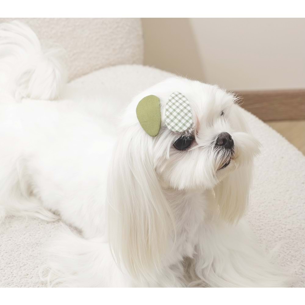 60902199 M-PETS GLAM KÖPEKLER İÇİN AKSESUAR TOKA GREEN