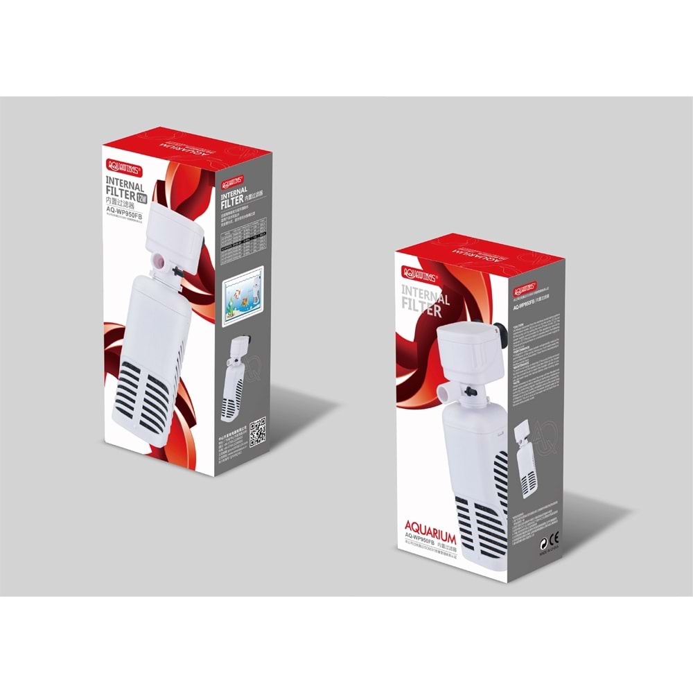 AQ-WP950FB AQUAWING İÇ FİLTRE 12W 880L/H
