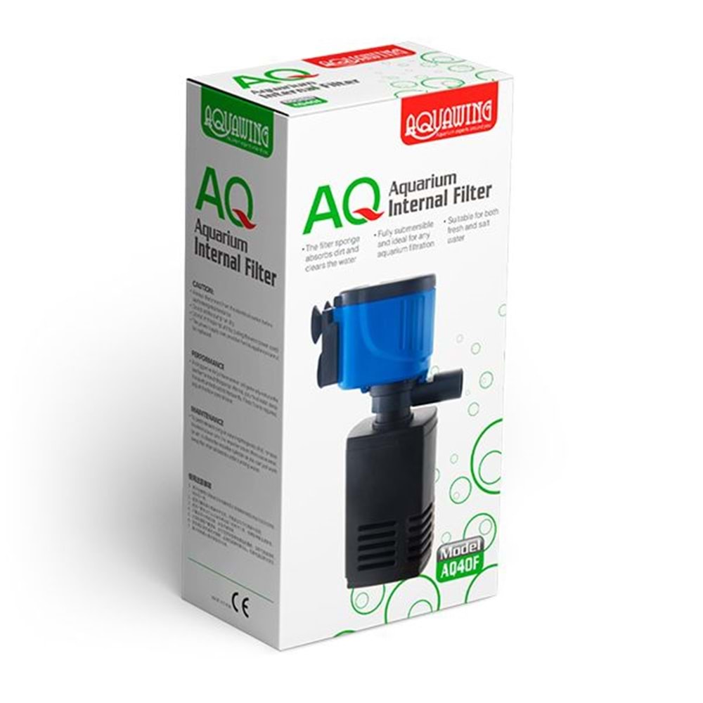 AQ40F-AQUAWING İÇ FİLTRE 12W 550L/H
