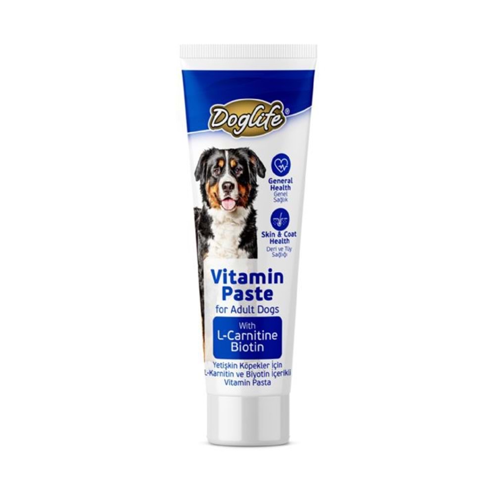 DLCA10-DOGLİFE YETİŞKİN KÖPEKLER İÇİN VİTAMİN PASTE 100ML
