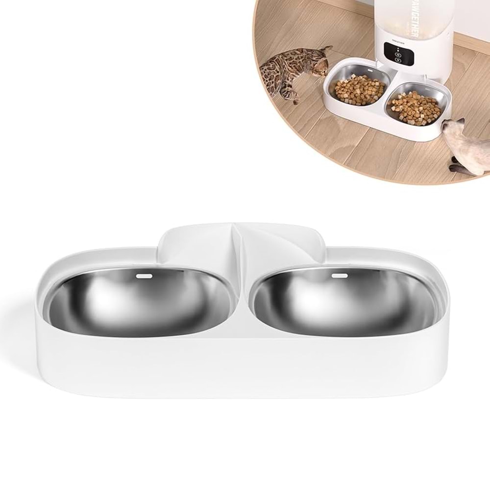 PAWGETHER F2S-BO/F2S OTOMATİK MAMA KABI İÇİN 2Lİ MAMA KABI AKSESUARI