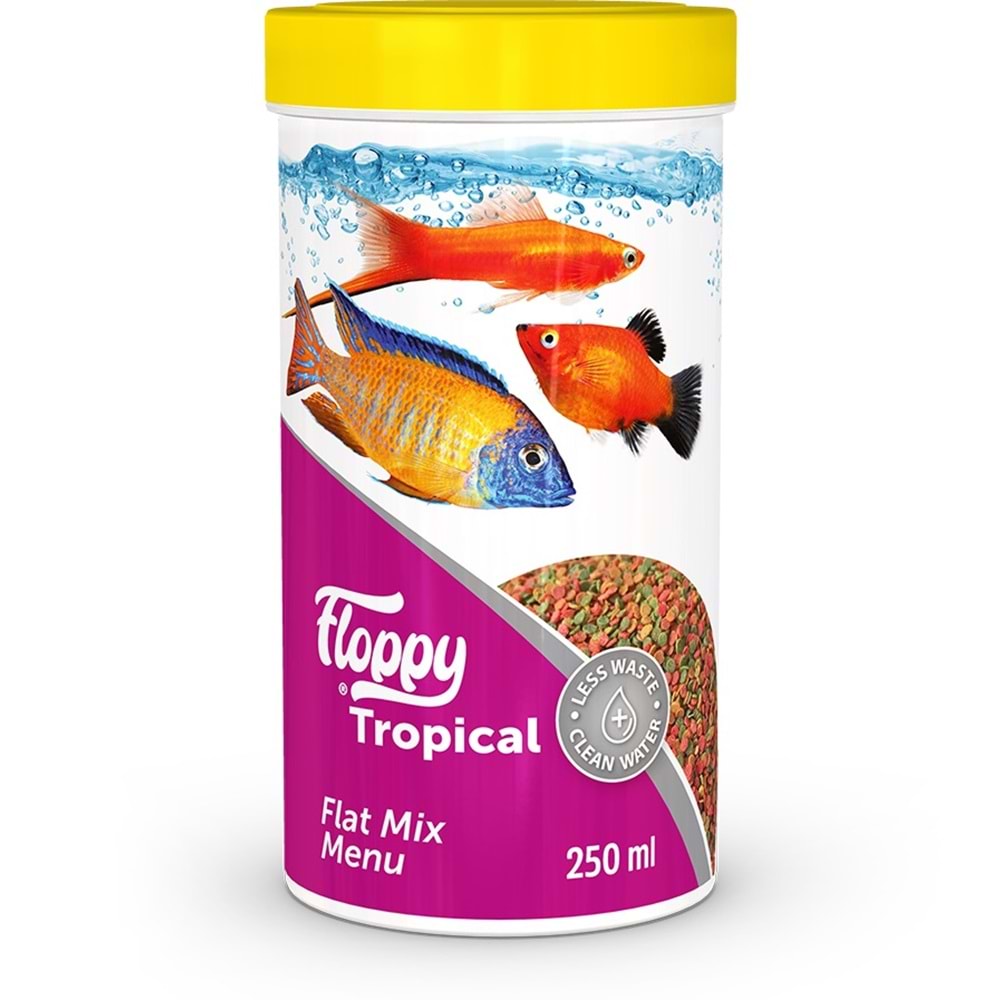 FLP014-FLOPPY TROPICAL FLAT MIX MENU 250ML