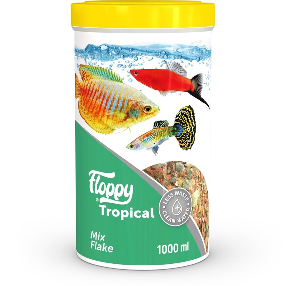 FLP046-FLOPPY TROPICAL MIX FLAKE 1000ML