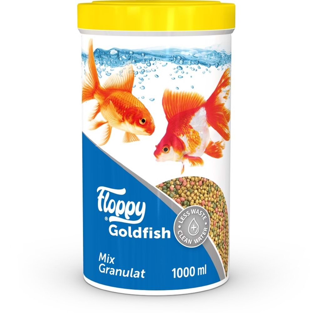 FLP048-FLOPPY GOLDFISH MIX GRANULAT 1000ML