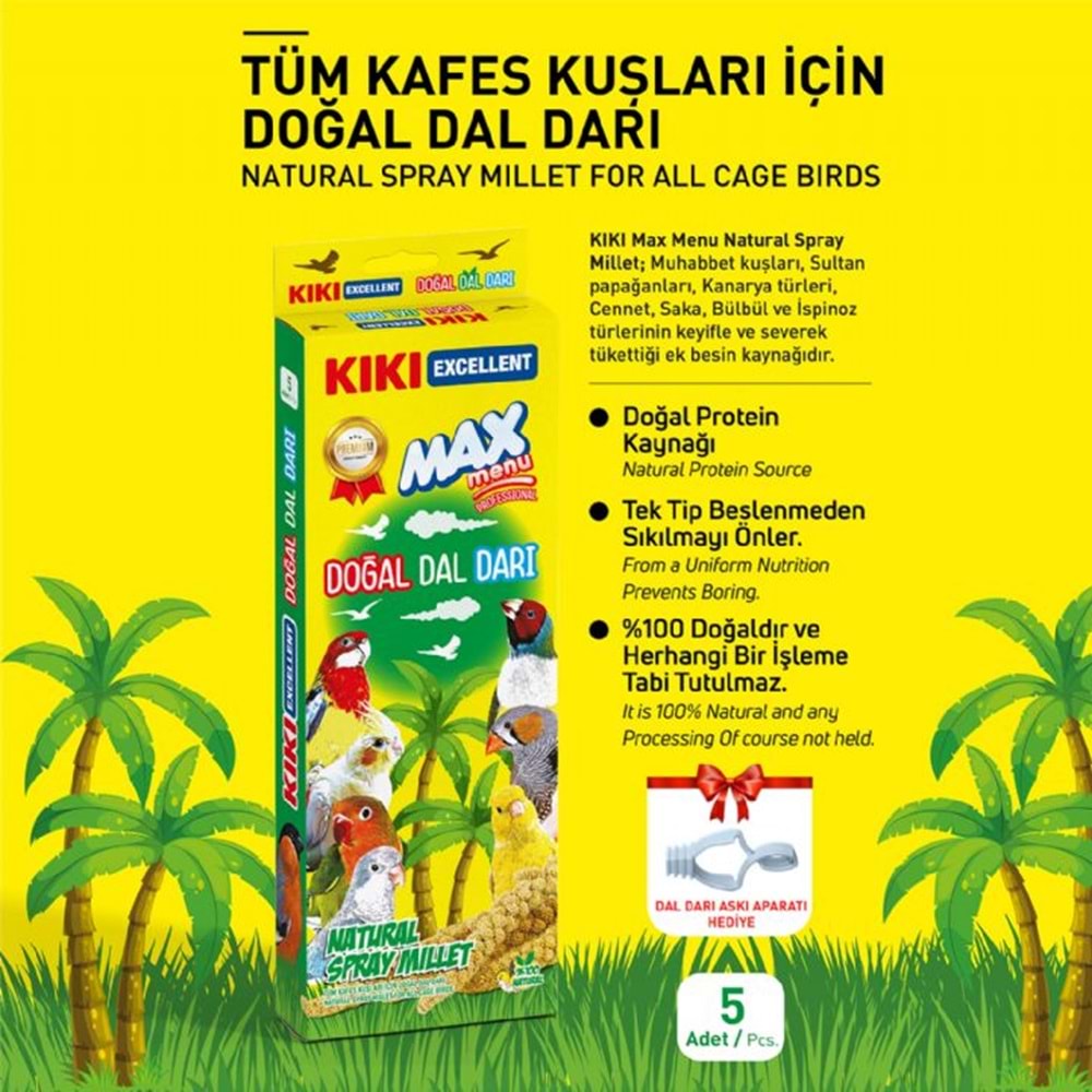 KB331-KIKI EXCELLENT DOĞAL SARI DAL DARI