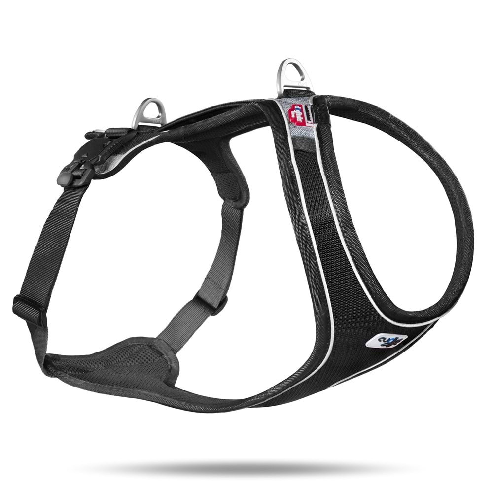 SU2608-CURLI MAGNETIC BELKA COMFORT HARNESS BLACK XL