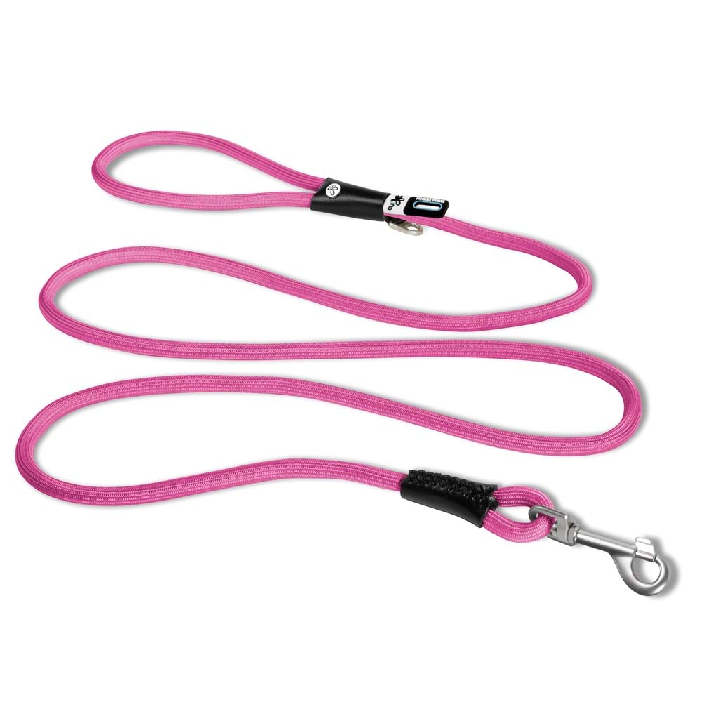 SU2618-CURLI STRETCH COMFORT LEASH FUCHSIA L