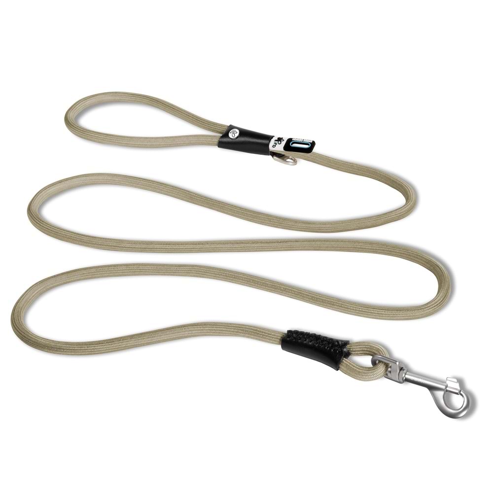 SU2625-CURLI STRETCH COMFORT LEASH TAN M