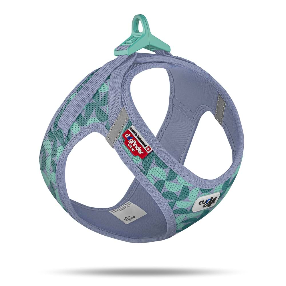 PN3662-CURLI VEST HARNESS AIR-MESH LE26 SEMI CIRCLE BLUE M