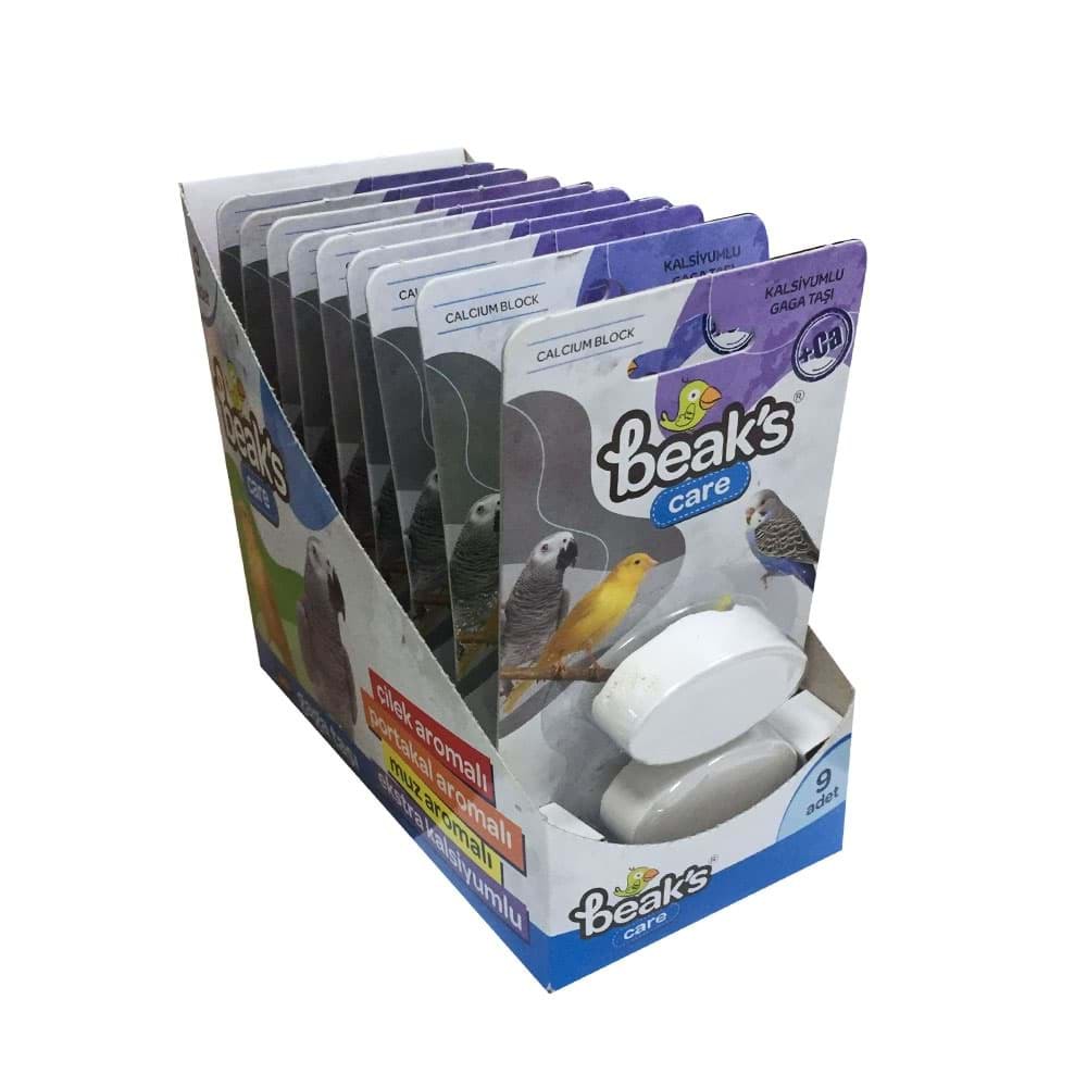 SG016 BEAKS EKSTRA KALSİYUMLU GAGA TAŞI İKİLİ 9LU PAKET