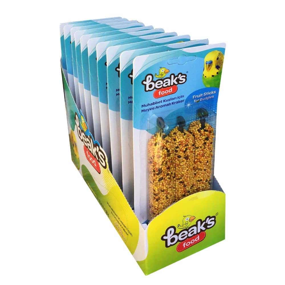 ST013 BEAKS MEYVELİ 3LÜ MUHABBET KRAKERİ BLİSTER 10LU PAKET