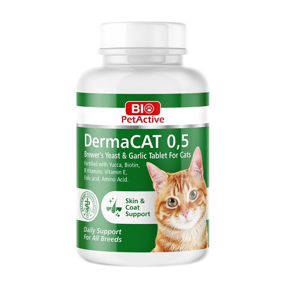 BIO PETACTİVE DERMACAT 75GR 150TABS
