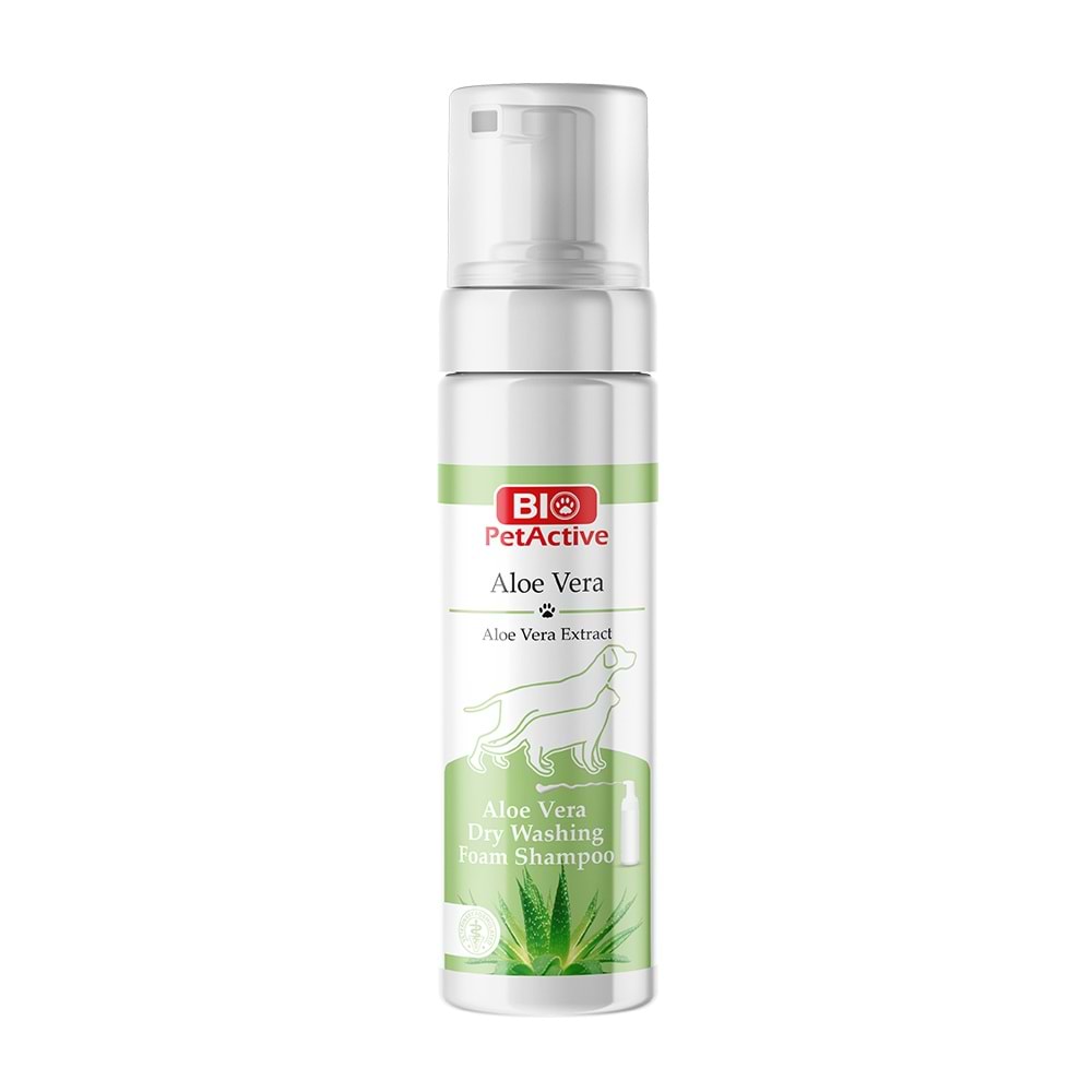 BIO PETACTİVE ALOE VERA ÖZLÜ KÖPÜK ŞAMPUAN 200ML