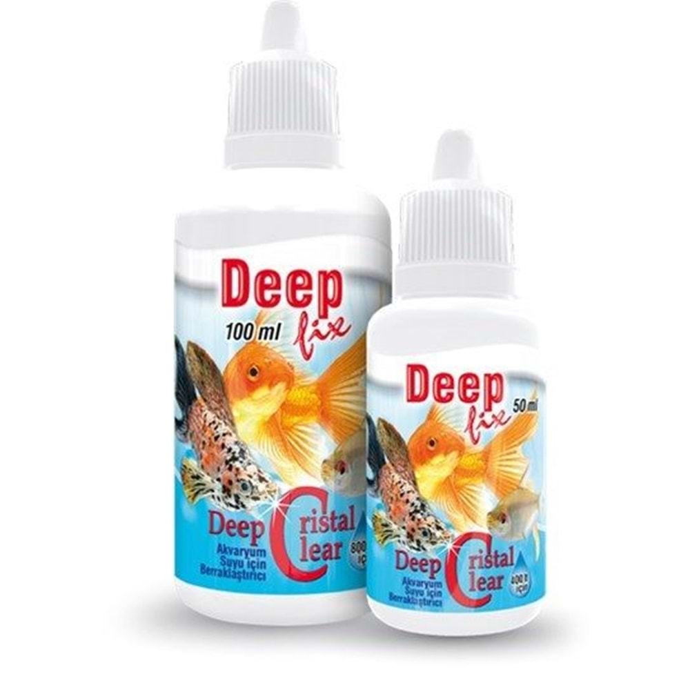 DEEP FİX CRYSTAL CLEAR 50ML/12Lİ PAKET***