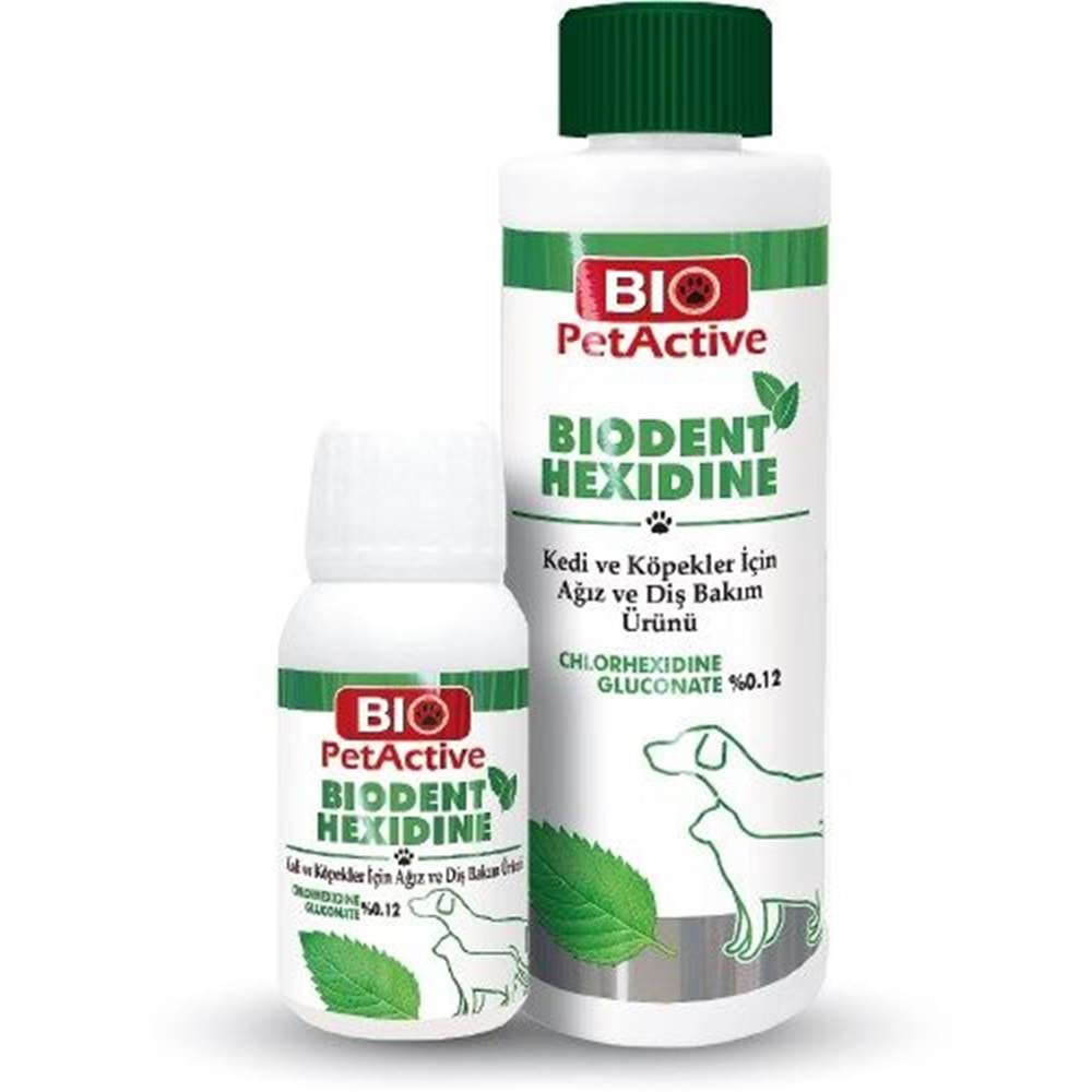 BIO PETACTİVE BIODENT HEXIDINE AĞIZ VE DİŞ BAKIM ÜRÜNÜ 250ML