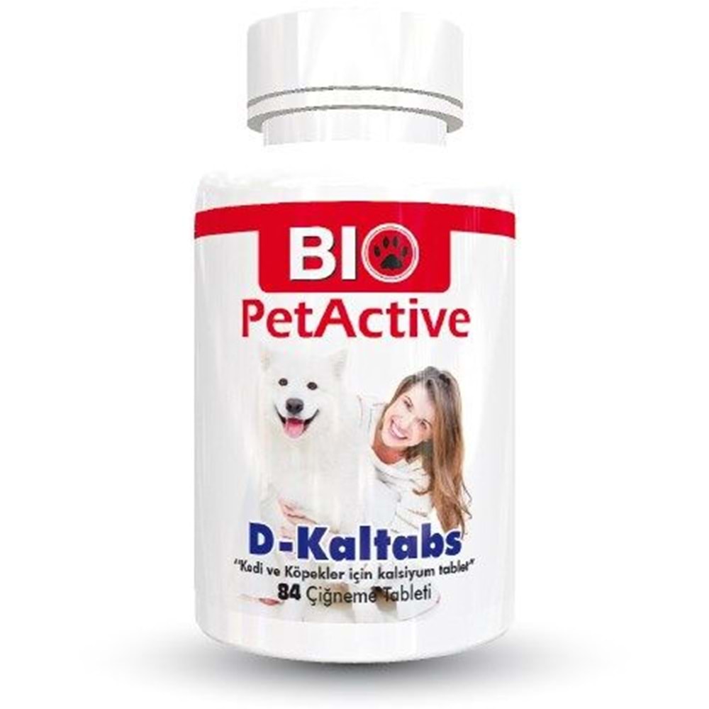 BIO PETACTİVE D-KALTABS 84 TABS