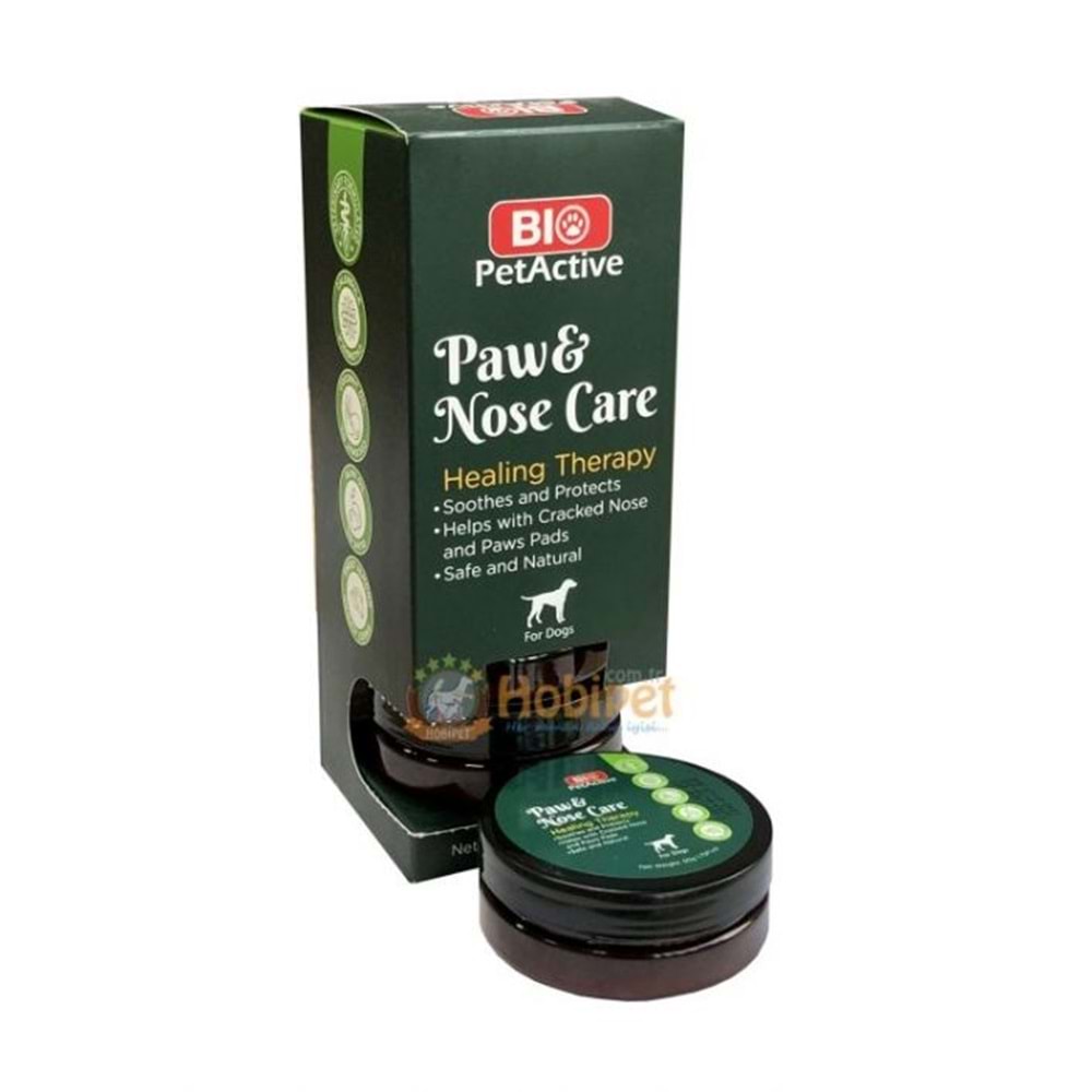 BIO PETACTİVE PAW&NOSE CARE PATİ ve BURUN BAKIM KREMİ 50GR