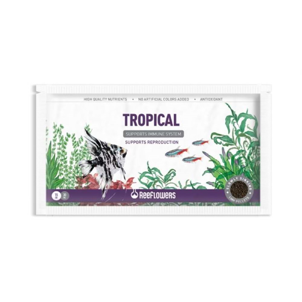 TP15-REEFLOWERS TROPICAL ZARF YEM 15GR 24LÜ