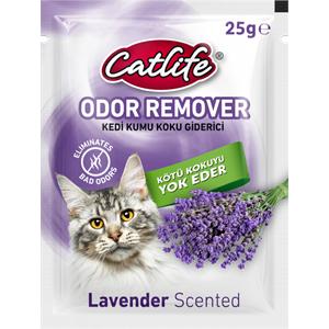 204056-CATLİFE KEDİ KUMU KOKU GİDERİCİ LAVANTA 25GR 15Lİ
