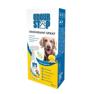 10117099 M-PETS ODOUR STOP DEODORANT SPRAY LEMON GREEN TEA 500ML