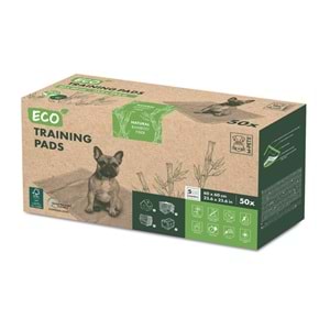 10122199 M-PETS ECO BAMBOO KÖPEK ÇİŞ EĞİTİM PEDİ 60X60CM 50PCS
