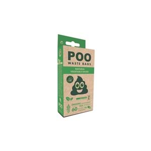 10122399 M-PETS POO DIŞKI POŞETİ 15 YAPRAK NANE KOKULU 4LÜ PAKET