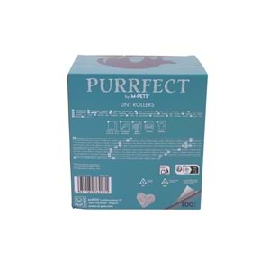 10128499 M-PETS PURRFECT TÜY TOPLAMA RULOSU 12X100 YAPRAK GREEN DISPLAY