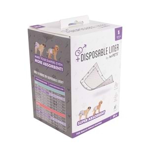 10129601 M-PETS KÖPEK KÜLOTLARI İÇİN TEK KULLANIMLIK EMİCİ PED (S) 24LÜ