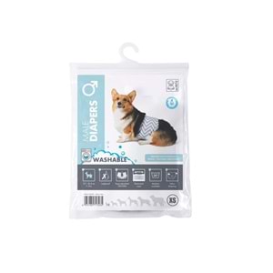 10169399 M-PETS ERKEK KÖPEKLER İÇİN YIKANABİLİR KÜLOT (XS)