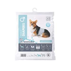 10169799 M-PETS ERKEK KÖPEKLER İÇİN YIKANABİLİR KÜLOT (XL)