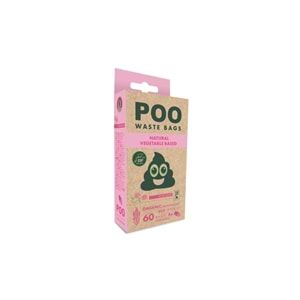 10169999 M-PETS POO DIŞKI POŞETİ 15 YAPRAK GÜL KOKULU 4LÜ PAKET