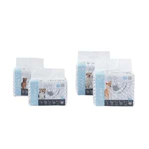 10175099 M-PETS DIAPERS ERKEK KÖPEKLER İÇİN KÜLOT (XXL) 12Lİ
