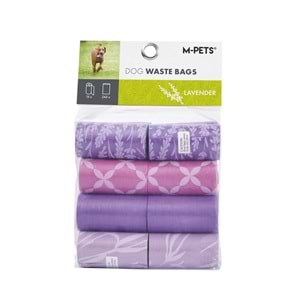 10182499 M-PETS DIŞKI POŞETİ 15 YAPRAK LAVANTA KOKULU 16LI PAKET