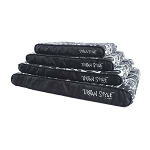 10364999 M-PETS URBANSTYLE CONTEMPO CUSHION YATAK BLACK&WHİTE (XL) 110X75X12CM
