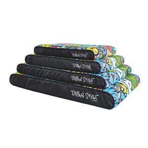 10365199 M-PETS URBANSTYLE CONTEMPO CUSHION YATAK MULTİCOLOR (M) 80X55X9CM