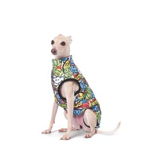 10367599 M-PETS URBANSYTLE WINTER JACKET MULTİCOLOR (L)